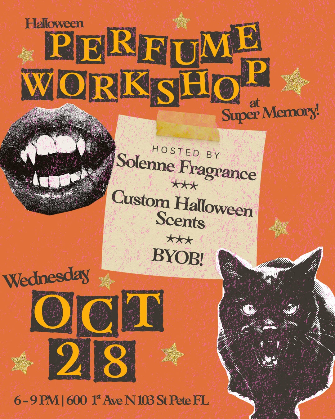 Solenne Halloween Fragrance Workshop Tickets